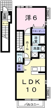 夢前川駅 徒歩9分 2階の物件間取画像